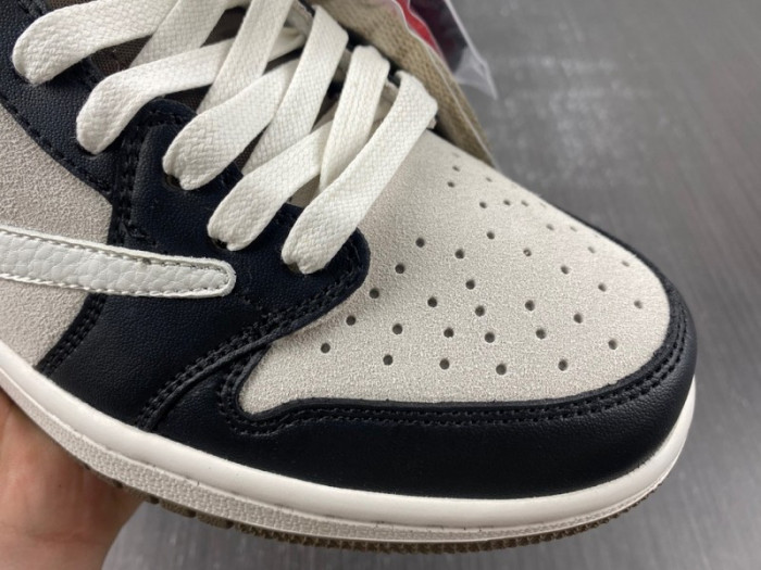 Travis Scott x Air Jordan 1 Low Grey/Brown/Black DM7866-902
