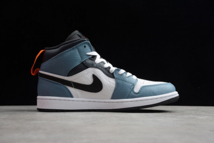 Fa*etasm x jordan 1 mid fearless blue white  cu2802-100