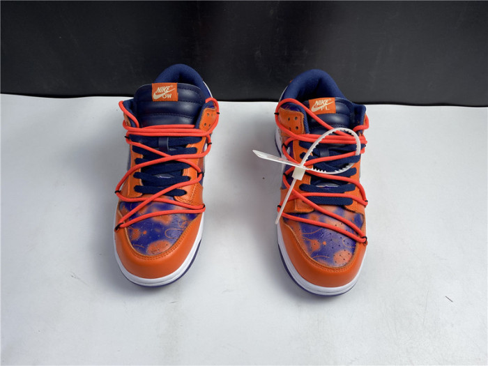 OF x Nike SB Dunk Low Orange Perple White  CT0856-801